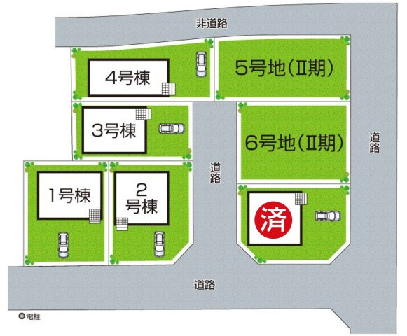 ★亀岡市曽我部町寺長縄手　第4期　新築一戸建ての区画図|全7区画