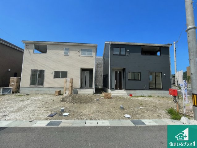 ★亀岡市曽我部町寺長縄手　第4期　新築一戸建ての外観|現在の進捗状況です！順調に作業進行中、完成が待ち遠しいです！詳細の間取り等、お気軽にお問い合わせください！