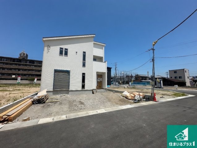 ●大和郡山市九条町　第4期　新築一戸建ての外観|建築中ですが現地を見ると分かる事もございますので、ぜひ一度現地をご覧ください。
