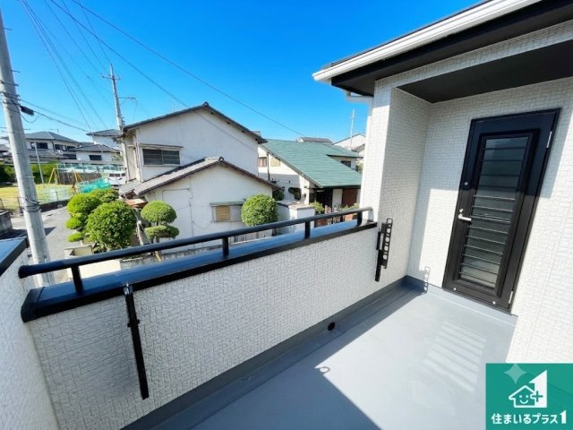 1(土)2(日)現地説明会　奈良市学園朝日元町　のバルコニー|日当たりのよいバルコニー！お部屋が開放的に！
