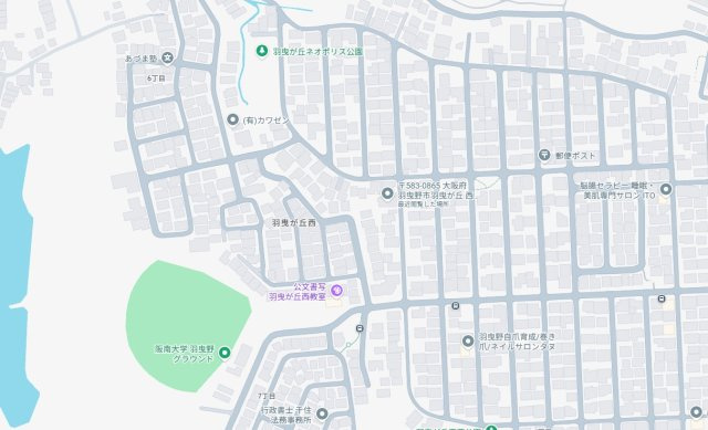 5(土)6(日)現地説明会！◆羽曳野市羽曳が丘西　新築一戸建ての地図