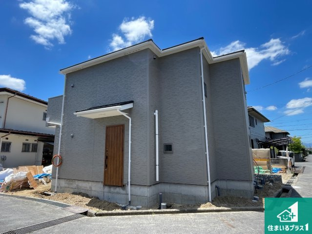★現地見学可能！野洲市近江富士　第2期　新築一戸建ての外観|現在の進捗状況です！順調に作業進行中、完成が待ち遠しいです！詳細の間取り等、お気軽にお問い合わせください！