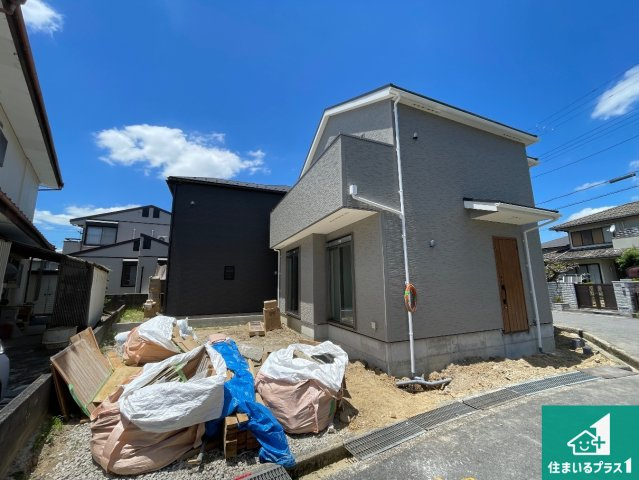 ★5(土)6(日)現地見学可能！★野洲市近江富士　全2邸の外観|現在建築中！落ち着いた街並みで新生活を始めることが出来そう！周辺の物件も併せてご紹介させて頂きます！