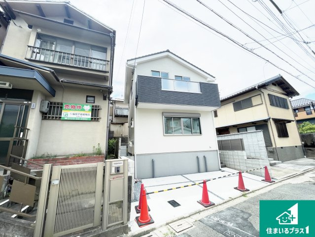 ★12(土)13(日)現地見学可能！★京都市北区大宮玄琢北町　第5期　限定1邸の外観|前面道路は車の通りも少なくて安心です。