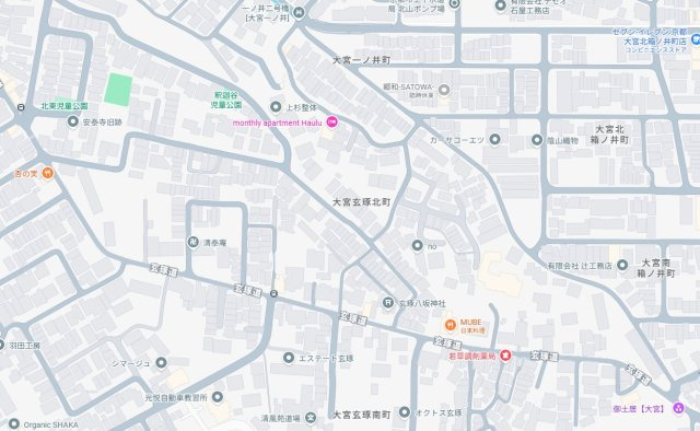 ★京都市北区大宮玄琢北町　第5期　新築一戸建ての地図