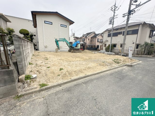 ●奈良市学園朝日町　第2期　新築一戸建ての外観|建築中ですが現地を見ると分かる事もございますので、ぜひ一度現地をご覧ください。