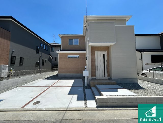 大和郡山市矢田山町　第4期　新築一戸建ての外観|お客様に長く安心して住んでいだだける事にこだわった家づくり！住んでからのアフターサービスにもしっかりと取り組んでいます！