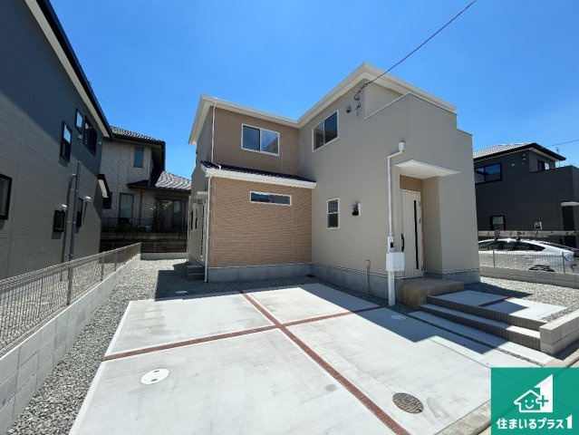 大和郡山市矢田山町　第4期　新築一戸建ての外観|お客様に長く安心して住んでいだだける事にこだわった家づくり！住んでからのアフターサービスにもしっかりと取り組んでいます！