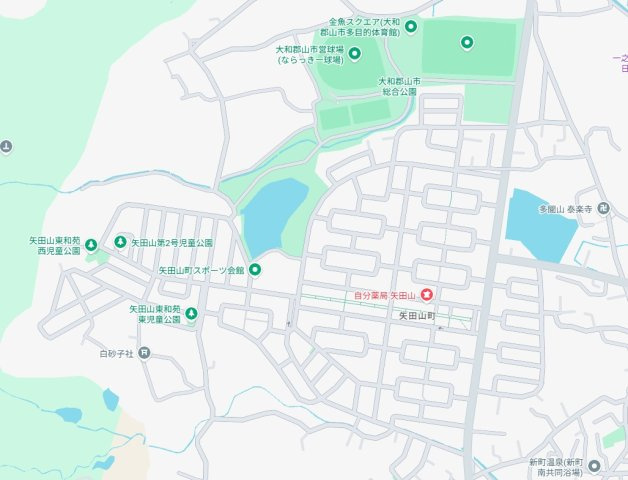 ●12(土)13(日)現地説明会！　大和郡山市矢田山町　全3邸　の地図