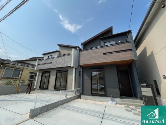 ★1(土)2(日)現地見学可能！★大津市下阪本　ラスト1邸の外観|お客様に長く安心して住んでいだだける事にこだわった家づくり！住んでからのアフターサービスにもしっかりと取り組んでいます！