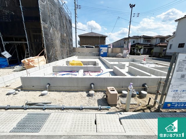 北葛城郡上牧町中筋出作　第3期　新築一戸建ての外観|住宅ローンアドバイザーがお客様にピッタリの住宅ローンをご提案致します。安心してご相談ください！