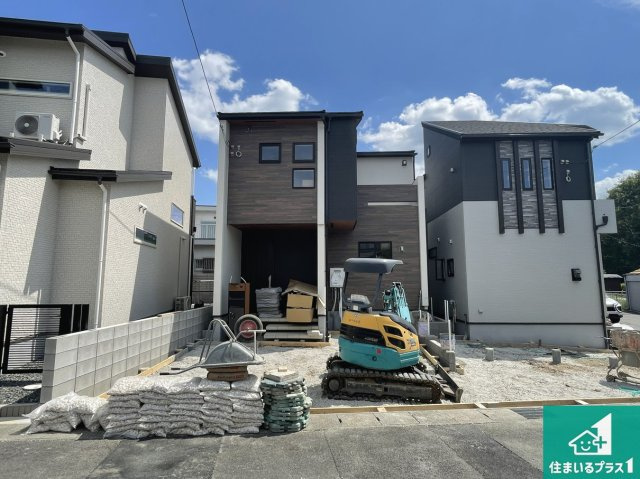 ★城陽市寺田市ノ久保　新築一戸建ての外観|安心の10年保証！外観を美しく保ち、雨水で汚れを落とします！気になることがありましたら、お気軽にお問い合わせください！