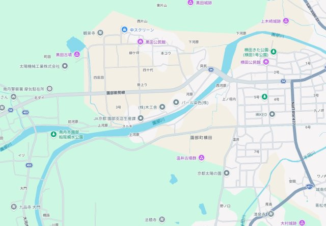 ★現地見学可能！★南丹市園部町横田　第2期　新築一戸建ての地図