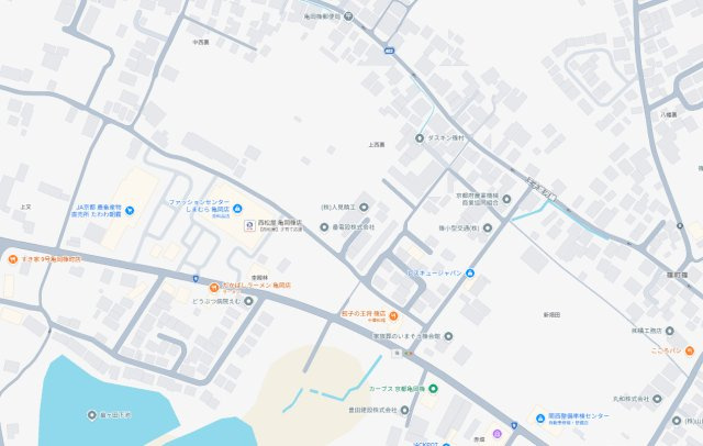 ★12(土)13(日)現地見学可能！★亀岡市篠町篠上西裏　全3邸の地図