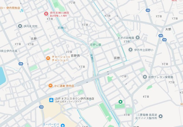 29日(土)30日(日)現地ご見学可能！　伊丹市荻野西　限定1邸の地図
