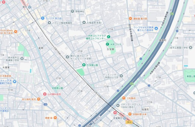 29(土)30(日)現地説明会！◆八尾市久宝園　限定1邸の地図