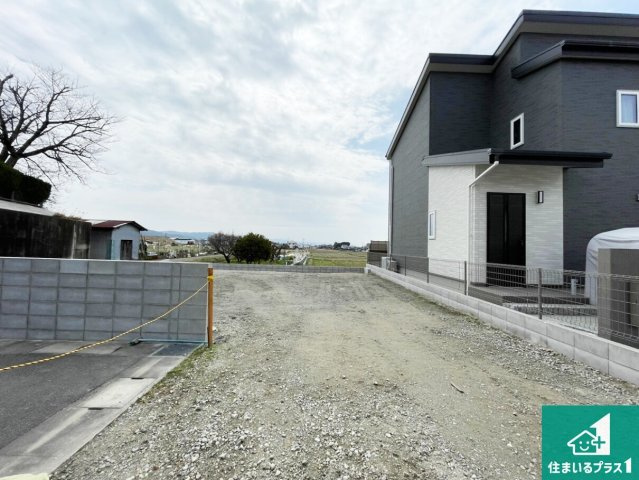 ●5(土)6(日)現地案内可能！　奈良市神殿町　限定1邸の外観|現在はこんな感じです。完成までが待ち遠しいですね。