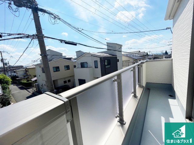 ★宇治市大久保町上ノ山　第1期　新築一戸建てのバルコニー|日当たりのよいバルコニー！お部屋が開放的に！