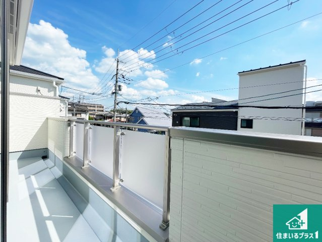 ★宇治市大久保町上ノ山　第1期　新築一戸建てのバルコニー|日当たりのよいバルコニー！お部屋が開放的に！