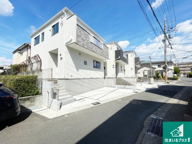 ★宇治市大久保町上ノ山　第1期　新築一戸建ての外観|安心の10年保証！外観を美しく保ち、雨水で汚れを落とします！気になることがありましたら、お気軽にお問い合わせください！