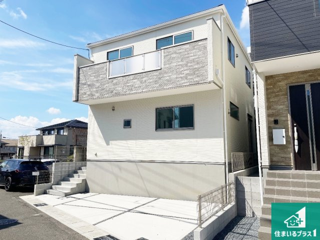 ★宇治市大久保町上ノ山　第1期　新築一戸建ての外観|安心の10年保証！外観を美しく保ち、雨水で汚れを落とします！気になることがありましたら、お気軽にお問い合わせください！