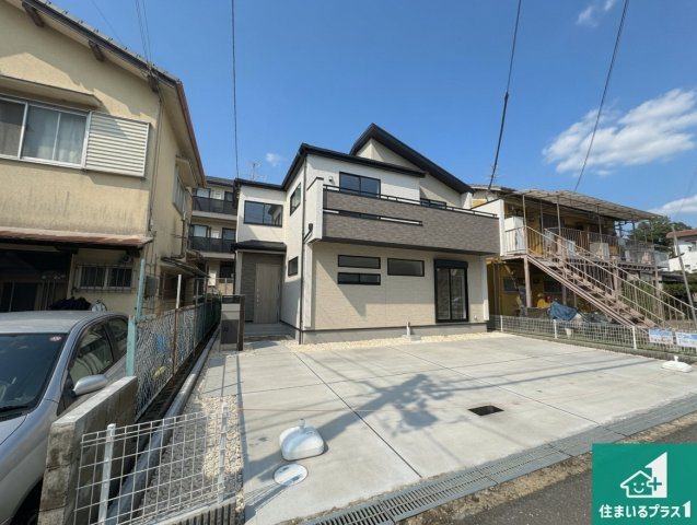奈良市南京終町　新築一戸建ての外観|お客様に長く安心して住んでいだだける事にこだわった家づくり！住んでからのアフターサービスにもしっかりと取り組んでいます！