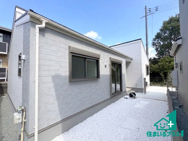 ●17(土)18(日)現地案内可能！　大和郡山市北郡山町　ラスト1邸の外観|安心の10年保証！外観を美しく保ち、雨水で汚れを落とします！気になることがありましたら、お気軽にお問い合わせください！