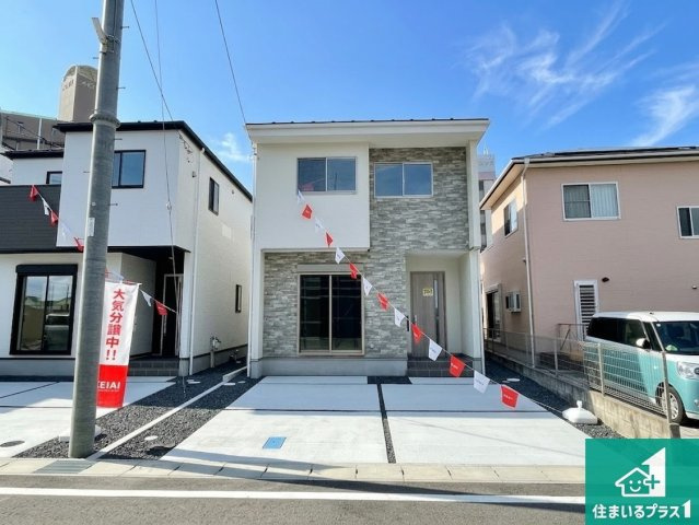 ★大津市雄琴　第1期　新築一戸建ての外観|安心の10年保証！外観を美しく保ち、雨水で汚れを落とします！気になることがありましたら、お気軽にお問い合わせください！