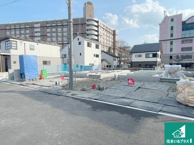 ★大津市雄琴　第1期　新築一戸建ての外観|現在建築中！落ち着いた街並みで新生活を始めることが出来そう！周辺の物件も併せてご紹介させて頂きます！