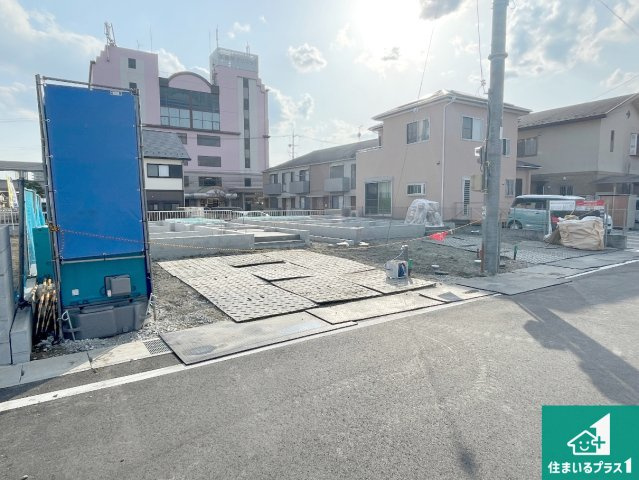 ★大津市雄琴　第1期　新築一戸建ての外観|現在建築中！落ち着いた街並みで新生活を始めることが出来そう！周辺の物件も併せてご紹介させて頂きます！