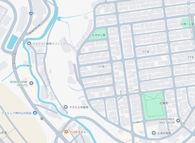 29日(土)30日(日)現地ご見学可能！神戸市北区広陵町　限定1邸の地図