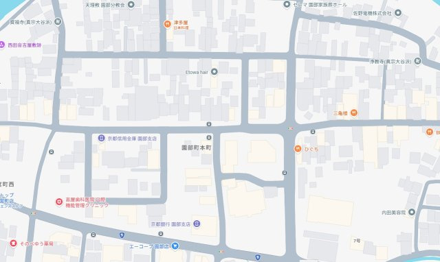 ★12(土)13(日)現地見学可能！★南丹市園部町本町　新築一戸建ての地図