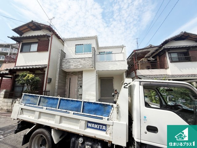 1(土)2(日)現地説明会！◆富田林市寿町　限定1邸の外観|着いた街並みで新生活を始めることが出来そう！周辺の物件も併せてご紹介させて頂きます！現在の進捗状況です！順調に作業進行中、完成が待ち遠しいです！詳細の間取り等、お気軽にお問い合わせください！