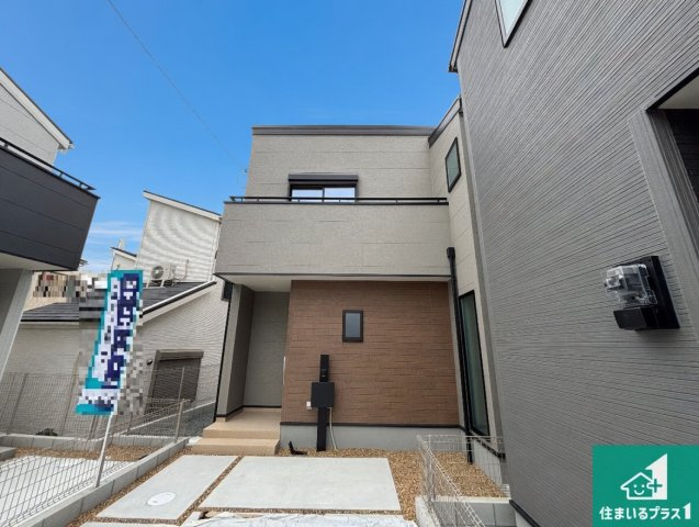 茨木市上野町　第7期　新築一戸建ての外観|安心の10年保証！外観を美しく保ち、雨水で汚れを落とします！気になることがありましたら、お気軽にお問い合わせください！