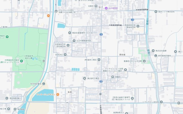 1(土)2(日)現地案内可能！　大和高田市西坊城　全3邸　の地図