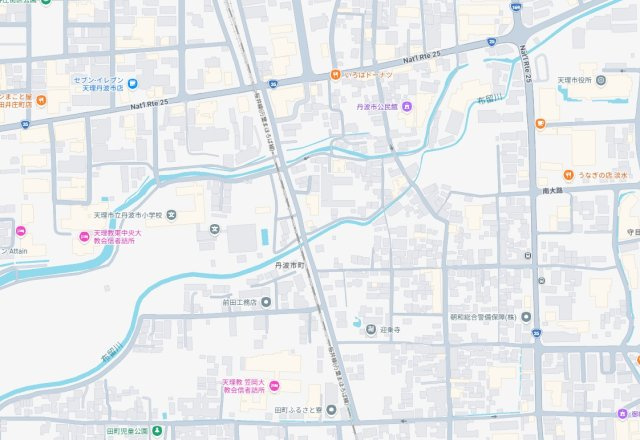 ●天理市丹波市町　第3期　新築一戸建ての地図