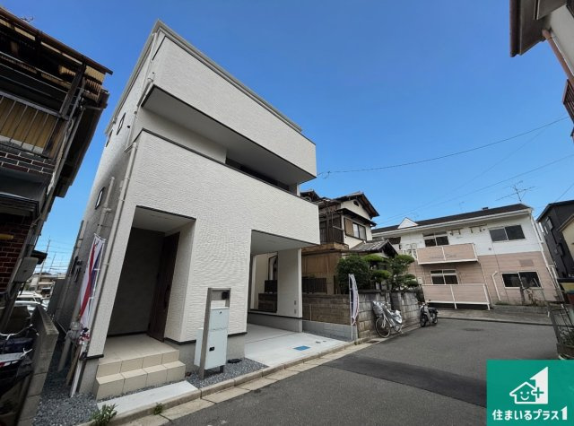 29(土)30(日)現地説明会！◆八尾市上尾町　限定1邸の外観|お客様に長く安心して住んでいだだける事にこだわった家づくり！住んでからのアフターサービスにもしっかりと取り組んでいます！