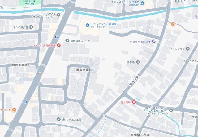 ★29(土)30(日)現地見学可能！★京都市伏見区醍醐南里町　全2邸の地図
