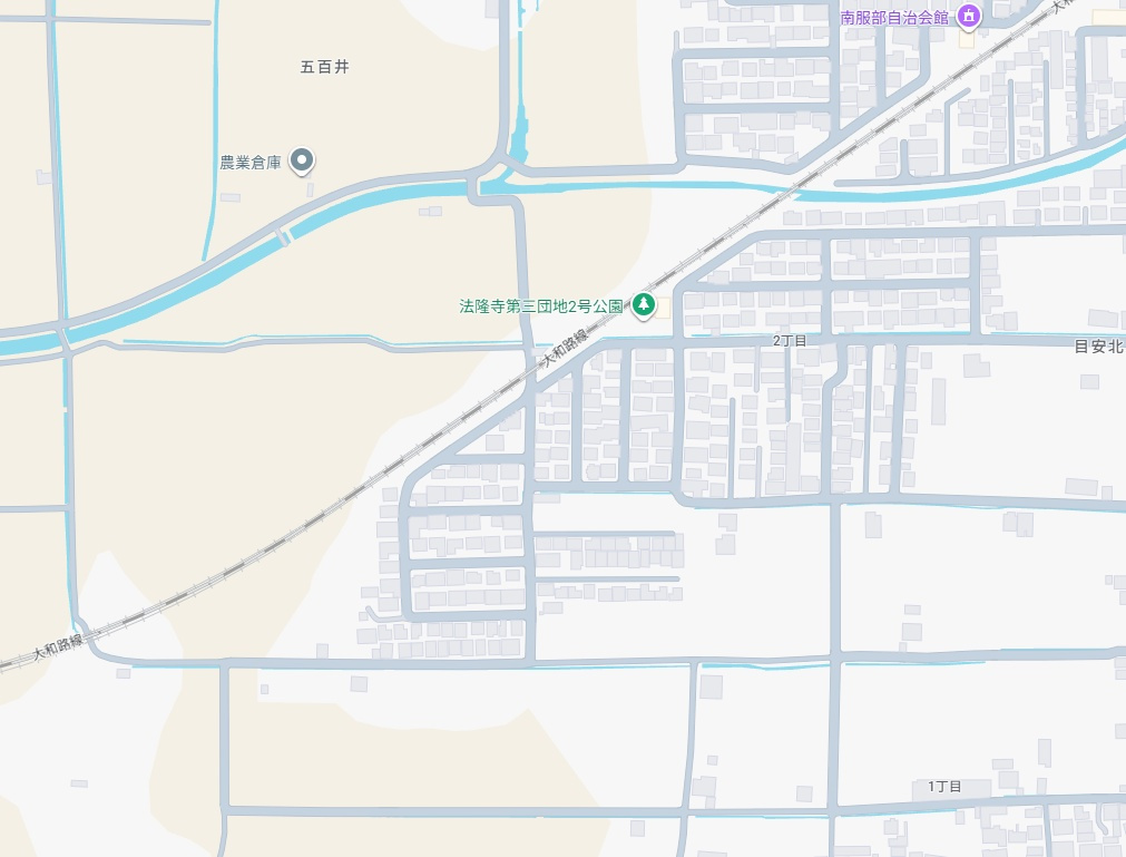 ●29(土)30(日)現地説明会！　生駒郡斑鳩町目安北　ラスト1邸　の地図