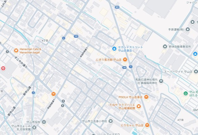 ★5(土)6(日)現地見学可能！★守山市吉身　ラスト1邸の地図
