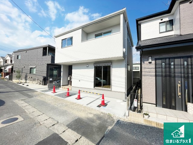 ★29(土)30(日)現地見学可能！★城陽市久世北垣内　限定1邸の外観|お客様に長く安心して住んでいだだける事にこだわった家づくり！住んでからのアフターサービスにもしっかりと取り組んでいます！