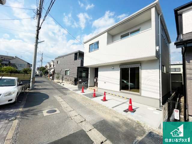 ★29(土)30(日)現地見学可能！★城陽市久世北垣内　限定1邸の外観|お客様に長く安心して住んでいだだける事にこだわった家づくり！住んでからのアフターサービスにもしっかりと取り組んでいます！