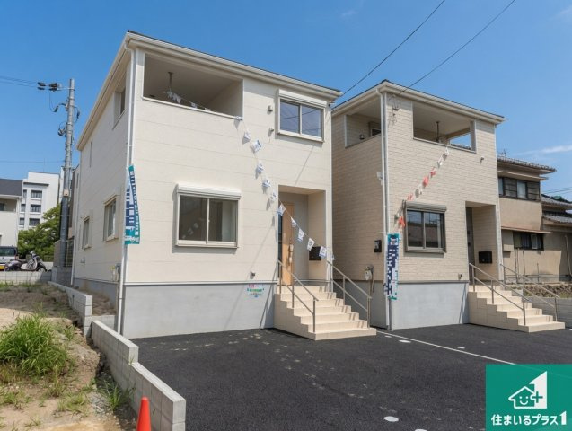 ■枚方市長尾峠町　第3期　新築一戸建ての外観|お客様に長く安心して住んでいだだける事にこだわった家づくり！住んでからのアフターサービスにもしっかりと取り組んでいます！