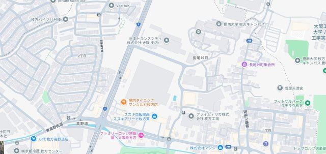 29日(土)30日(日)現地ご見学可能！　枚方市長尾峠町　ラスト2邸の地図