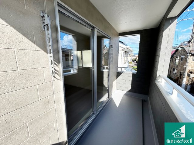 貝塚市澤　第9期　新築一戸建てのバルコニー|日当たりのよいバルコニー！お部屋が開放的に！