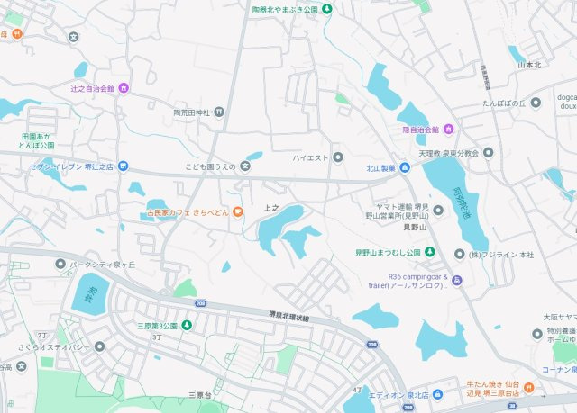 1(土)2(日)現地説明会！◆堺市中区上之　限定1邸の地図