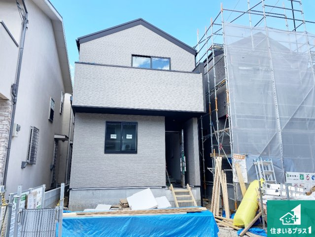 ★京都市伏見区久我森の宮町　第1期　新築一戸建ての外観|現在建築中！落ち着いた街並みで新生活を始めることが出来そう！周辺の物件も併せてご紹介させて頂きます！