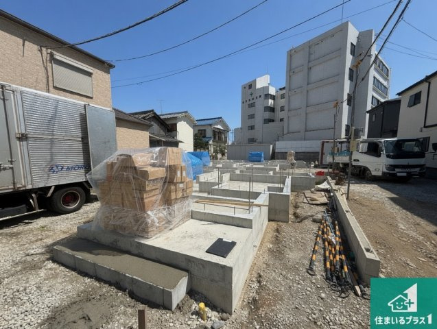 河内長野市古野町　第2期　新築一戸建ての外観|現在の進捗状況です！順調に作業進行中、完成が待ち遠しいです！詳細の間取り等、お気軽にお問い合わせください！