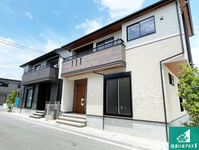 ★現地見学可能！★大津市雄琴　第2期　新築一戸建ての外観|現在建築中！落ち着いた街並みで新生活を始めることが出来そう！周辺の物件も併せてご紹介させて頂きます！