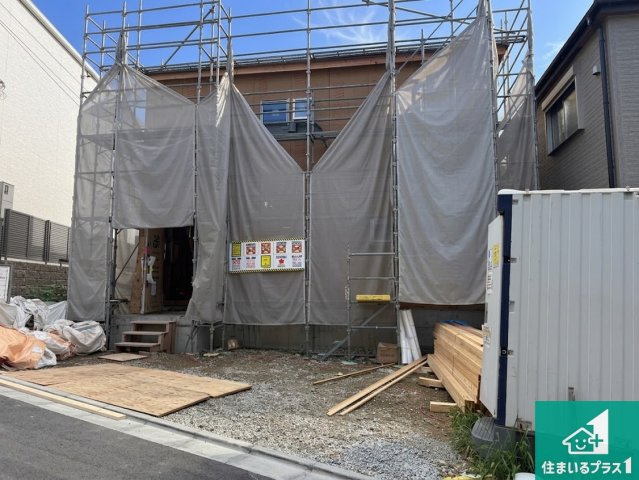 ◆東大阪市東石切町　新築一戸建ての外観|現在建築中！落ち着いた街並みで新生活を始めることが出来そう！周辺の物件も併せてご紹介させて頂きます！